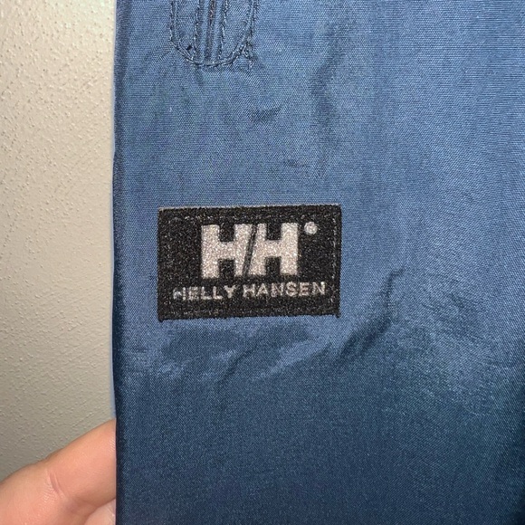 HELLY HANSEN Classic Voss‎ Workwear Waterproof Rain Pants Navy Blue Men's Sz L - Picture 2 of 7